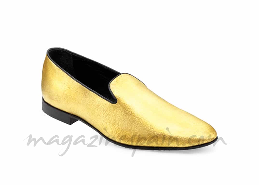 Zapatos de oro -