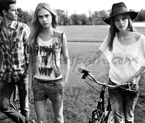 Cara Delevinge, nueva cara de Pepe Jeans