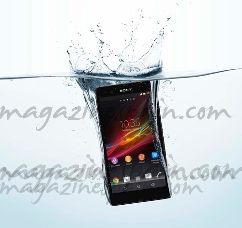 Sony Xperia Z, el smartphone resistente al agua