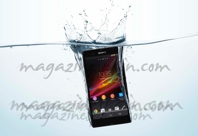 Sony Xperia Z, el smartphone resistente al agua
