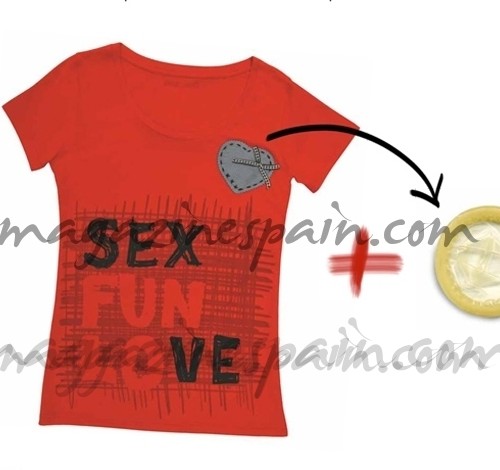 San Valentin : Camiseta con sorpresa