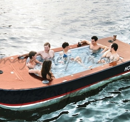 Un lujo en alta mar… El barco jacuzzi