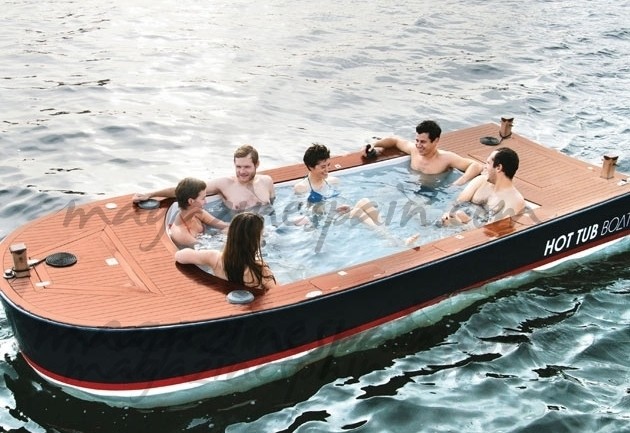 Un lujo en alta mar… El barco jacuzzi