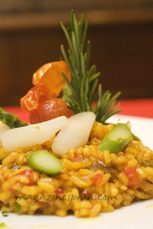 Arroz con Verduras Ayre Gran Hotel Colon