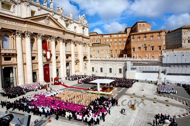 Entronización Papa Francisco