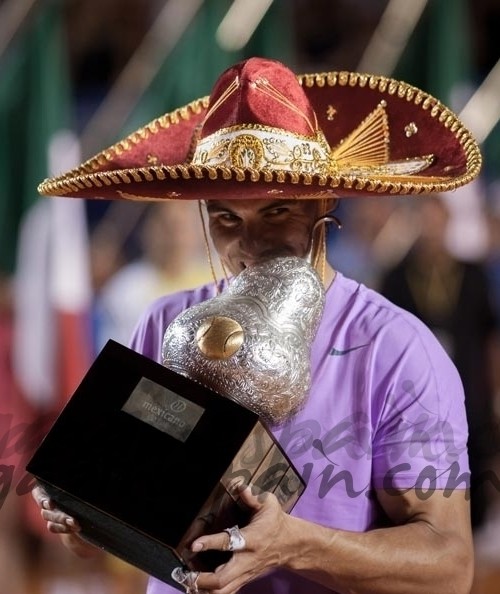 Rafa Nadal ganador en Acapulco