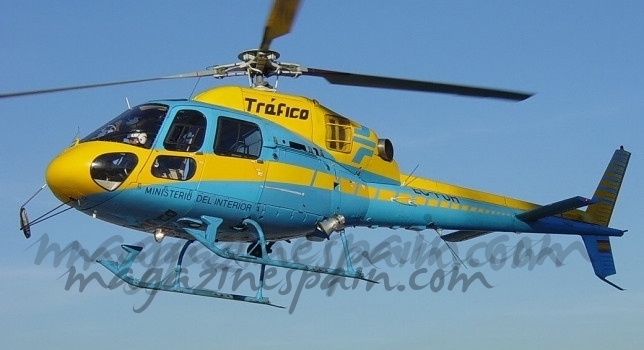 El Helicóptero «Pegasus» vigilará nuestra velocidad