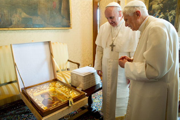 Francisco I y Benedicto XVI