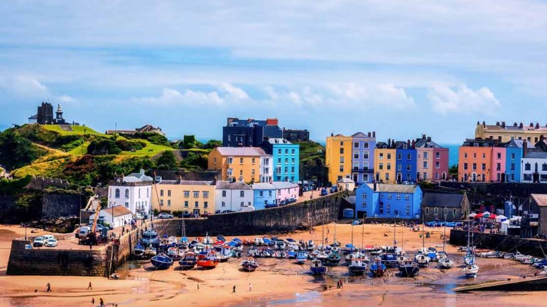 Tenby disfruta del pueblo más cool de Gales