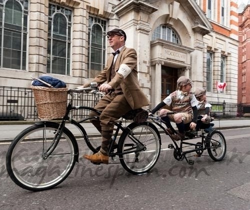 Un paseo en bicicleta al pasado