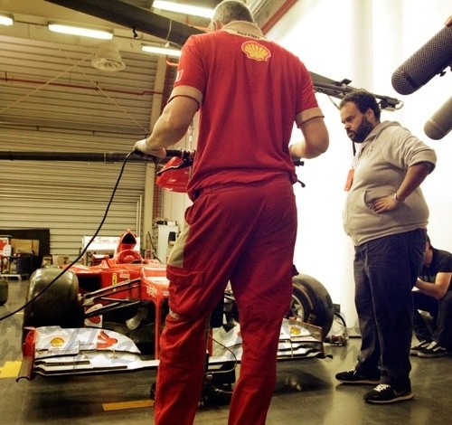 Ferrari y Carlos Jean un duo de lujo