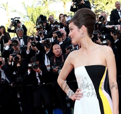 Marion Cotillard glamour sobre la alfombra roja de Cannes