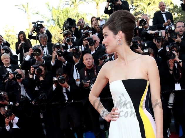 Marion Cotillard glamour sobre la alfombra roja de Cannes