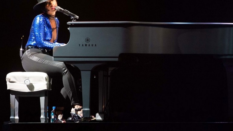 Alicia Keys, en el «O2 Arena» de Londres