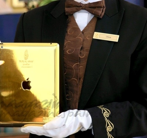 Hotel con iPad de oro, la última excentricidad en Dubái