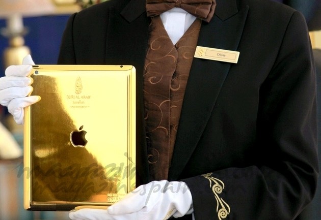 Hotel con iPad de oro, la última excentricidad en Dubái