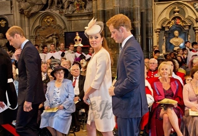 Los Principes Guillermo y Kate celebran 60 años de reinado de la Reina Isabel