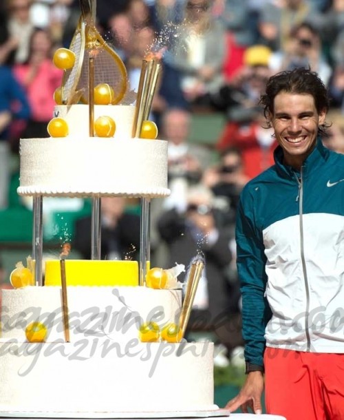 Rafa Nadal celebra su 27 cumpleaños con su mejor partido