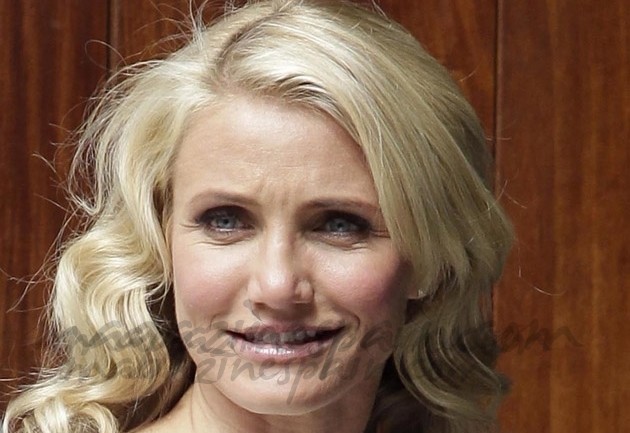 Cameron Diaz, luce embarazo en su nueva peiícula…