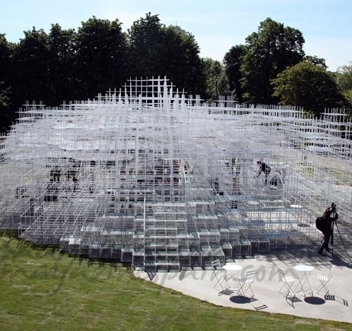 Sou Fujimoto presenta su pabellón temporal para la Serpentine Gallery