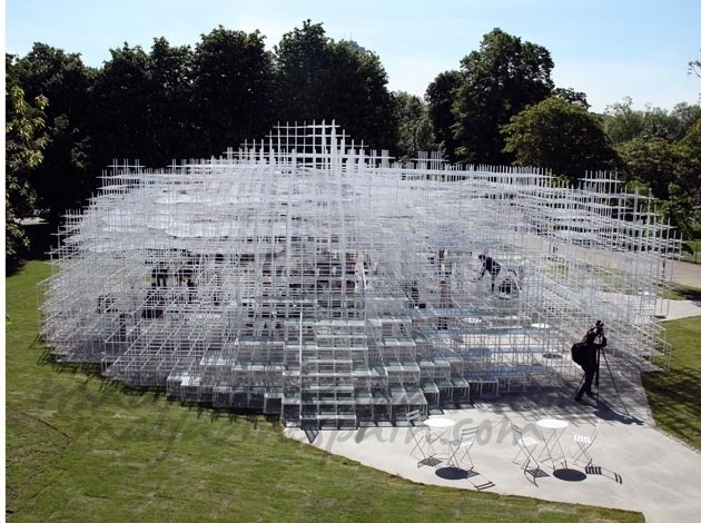 Sou Fujimoto presenta su pabellón temporal para la Serpentine Gallery