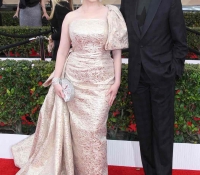 Christina Hendricks and Geoffrey Arend