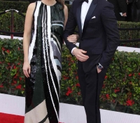 Hannah Bagshawe and Eddie Redmayne