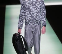 milan fashion week hombre emporio armani