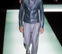 milan fashion week hombre emporio armani