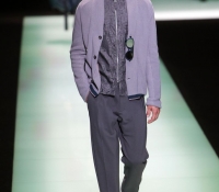 milan fashion week hombre emporio armani