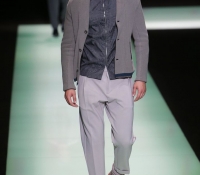 milan fashion week hombre emporio armani