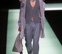 milan fashion week hombre emporio armani