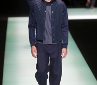 milan fashion week hombre emporio armani