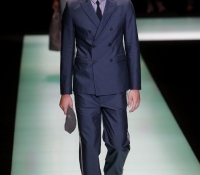 milan fashion week hombre emporio armani