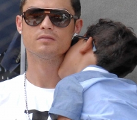 Ronaldo e hijo