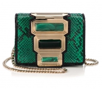 AVA--PYTHON-W-STONE-EMBELLISHMENT--EMERALD