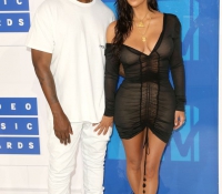 Kanye West y Kim Kardashian