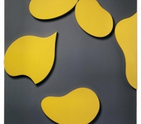 Formas amarillas Hans Arp