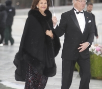 reina silvia y rey gustavo de suecia