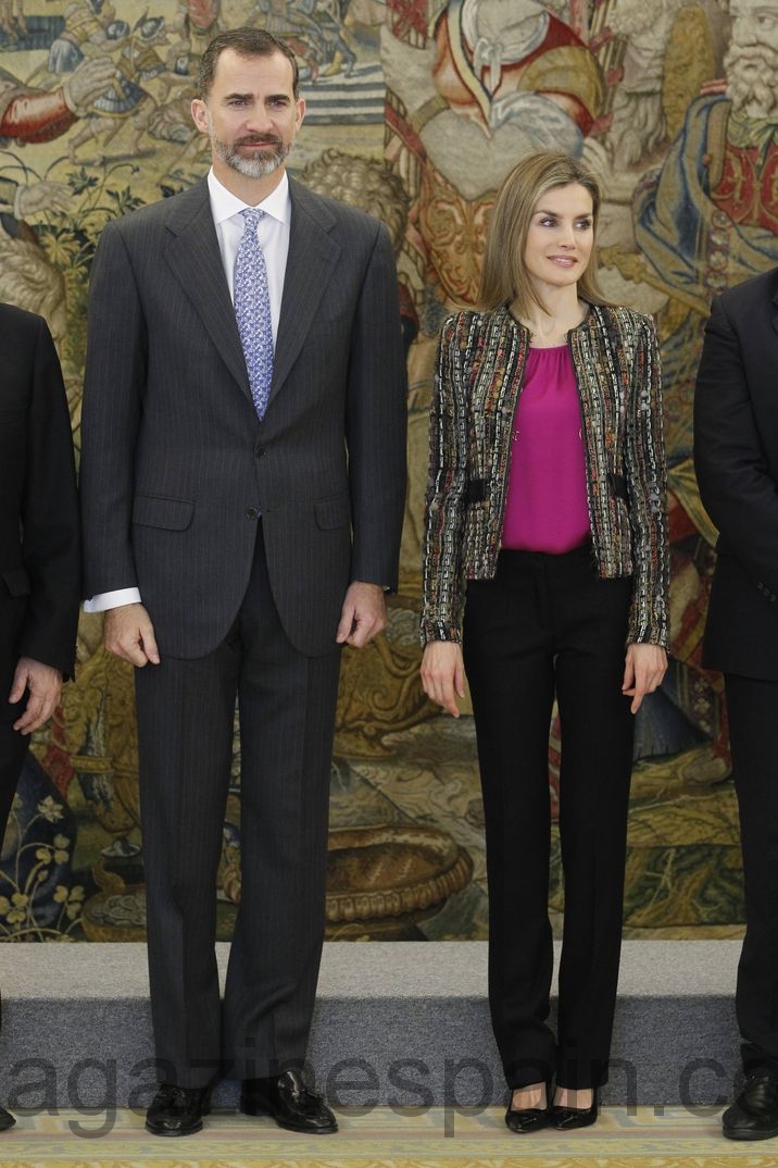 audiencia real en el palacio de la zarzuela enero 2015