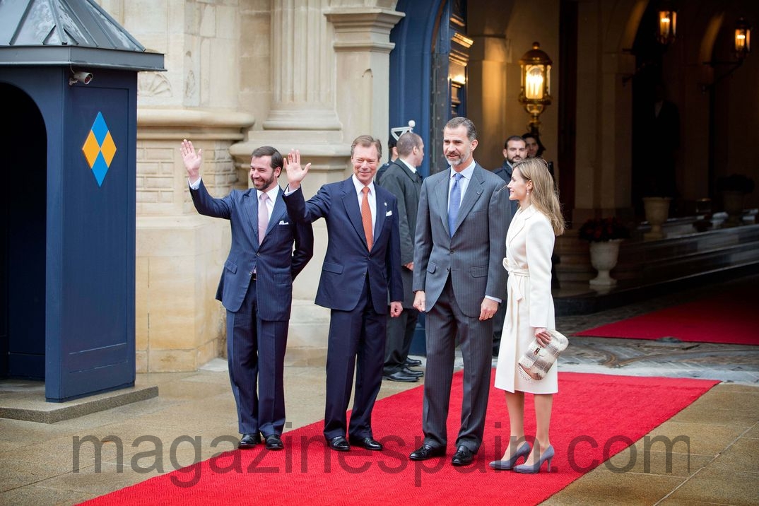 visita a luxemburgo de los reyes de espana noviembre 2014