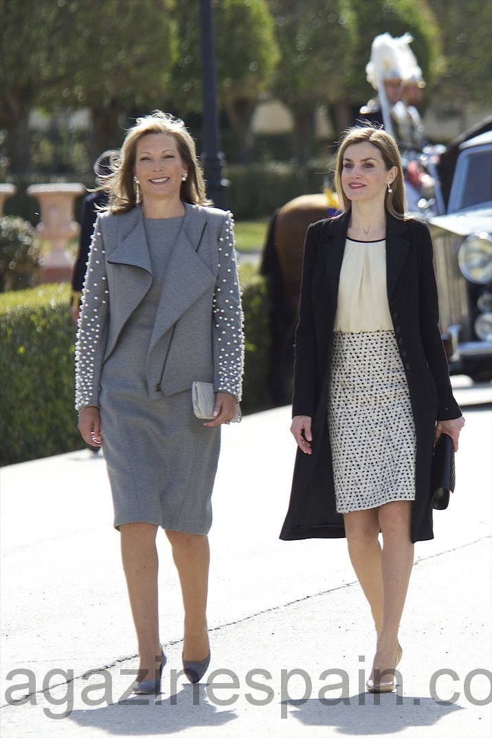 reina letizia y la esposa del presidente de colombia marzo 2015