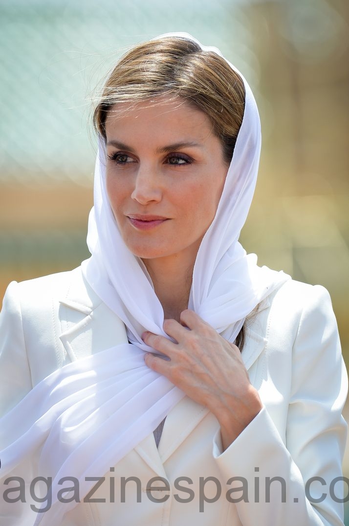 reina letizia en marruecos julio 2014
