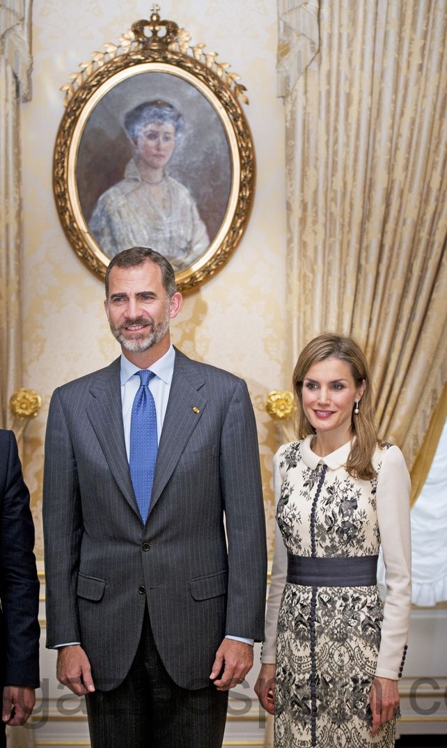 felipe y letizia en luxemburgo noviembre 2014