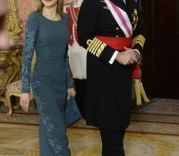reyes de espana en la pascua militar enero 2015