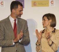 reyes de espana en la entrega de los premios de periodismo rey de espana mayo 2015