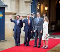 visita a luxemburgo de los reyes de espana noviembre 2014