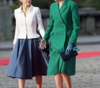 reinas letizia y mathilde en belgica noviembre 2014
