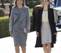 reina letizia y la esposa del presidente de colombia marzo 2015