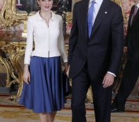 felipe y letizia en los premios cervantes abril 2015